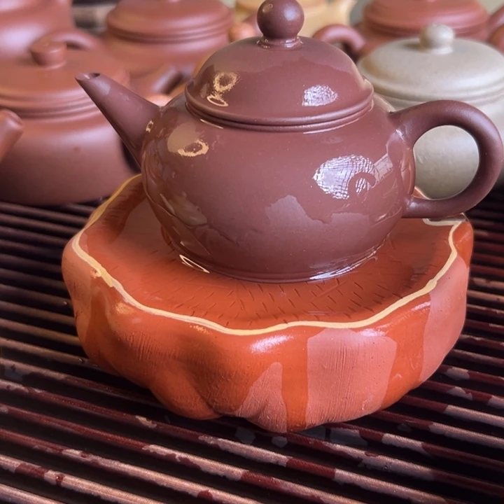 紫砂茶案紫泥水平150cc