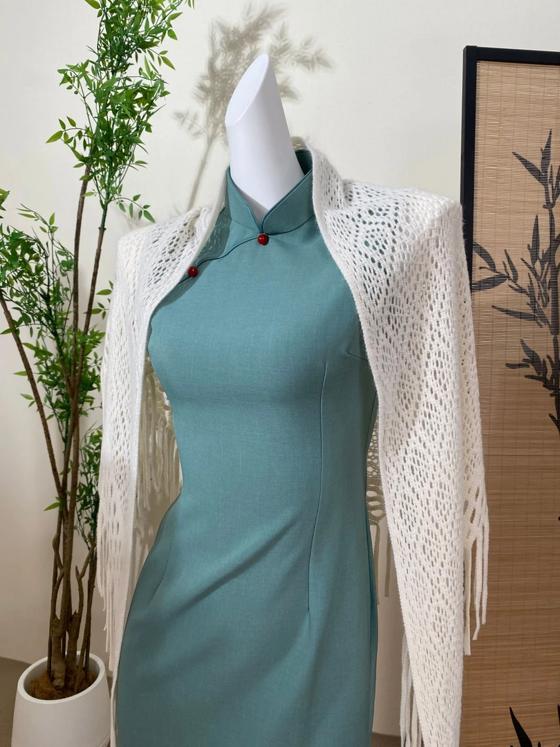 2025夏季文艺气质少女款新中式穿搭神器氛围日常百搭披肩