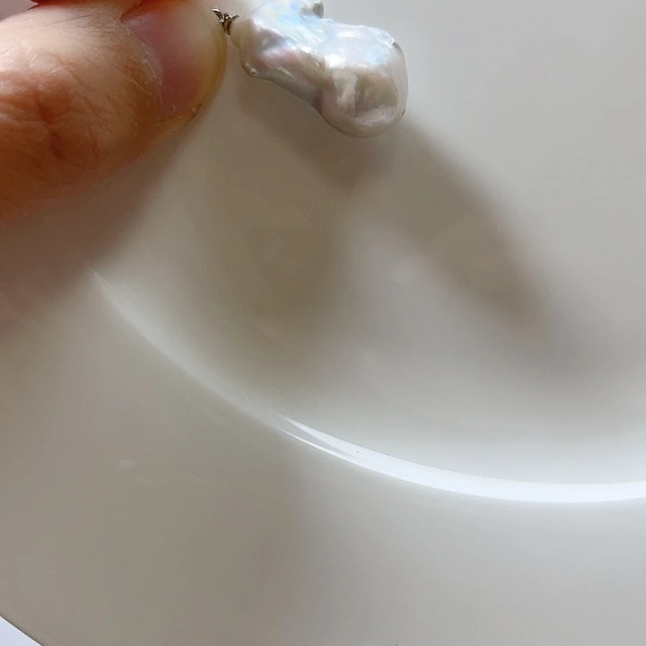 11.5左右炫彩巴洛克淡水珍珠未镶嵌