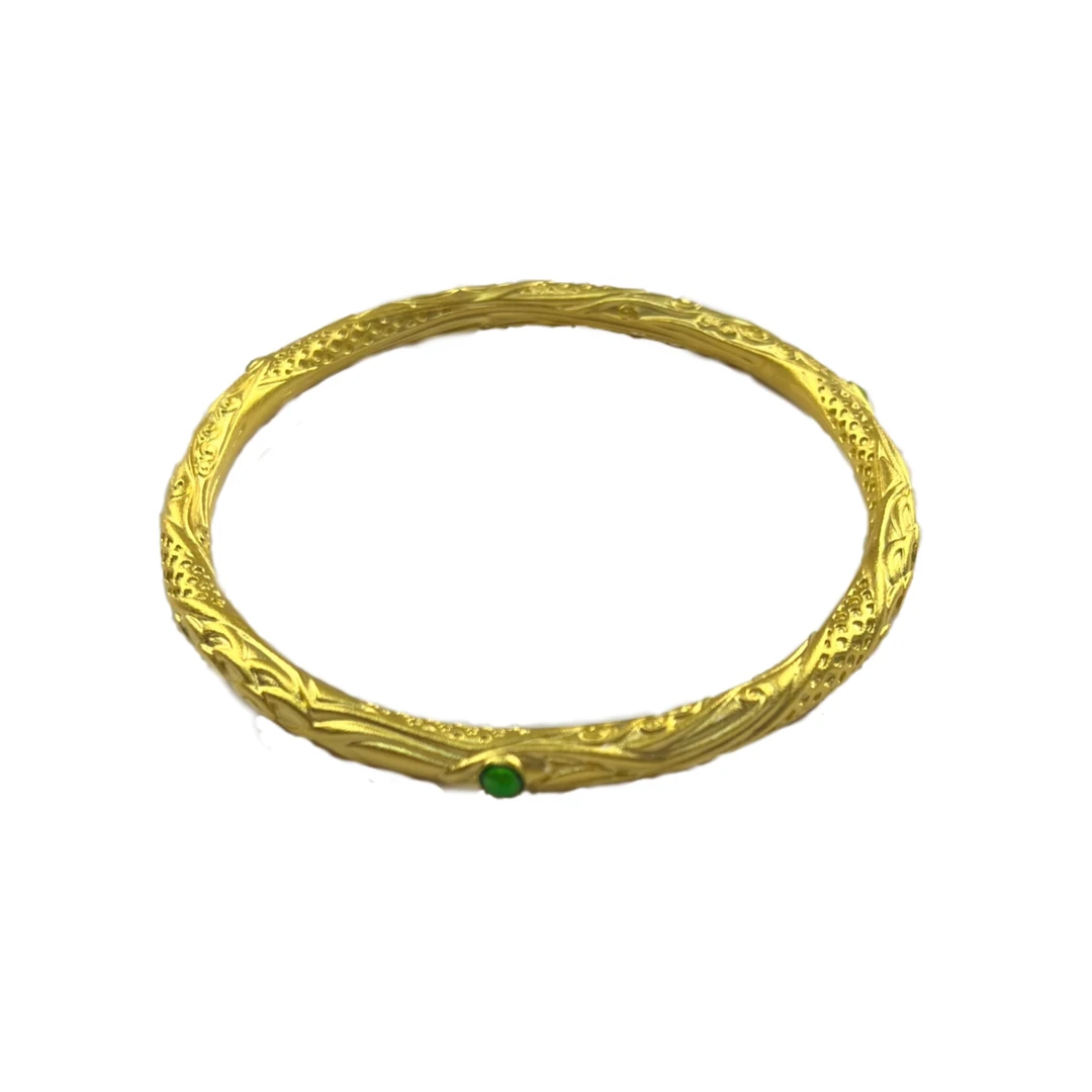 足银手镯 原创哪吒同款乾坤圈手镯