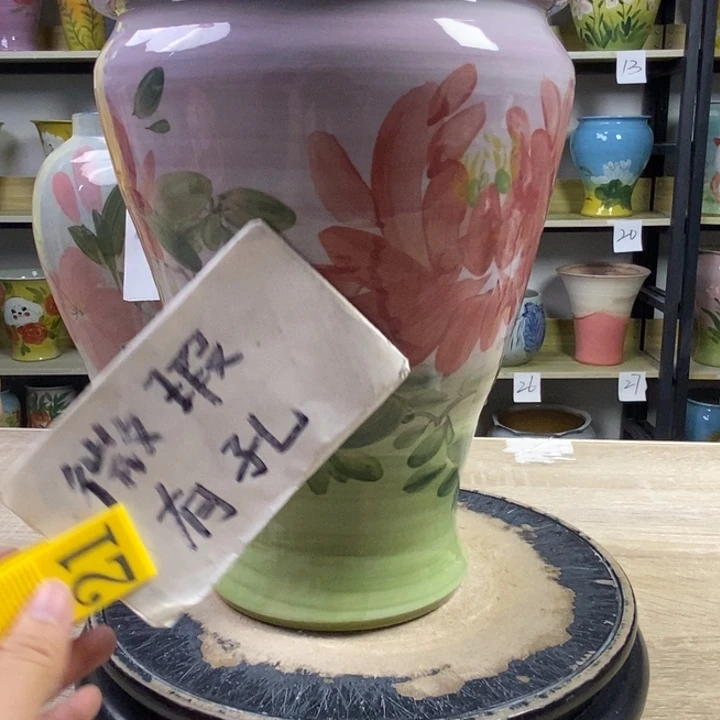 景德镇高温陶瓷花盆