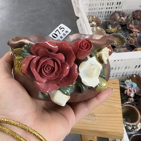 山泉造物手工制作柴烧075