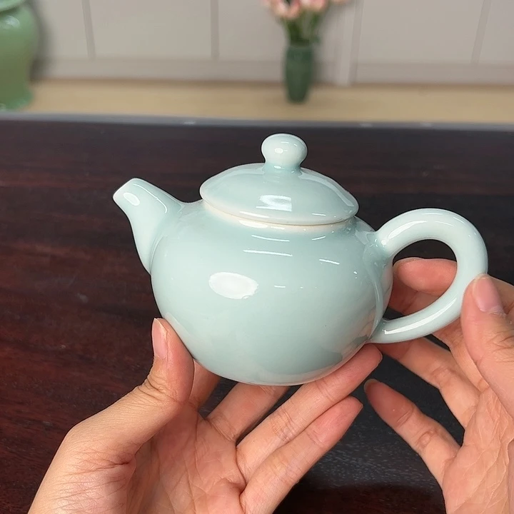 龙泉云间青瓷小米茶器