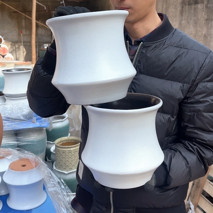 红陶轻奢风小蛮腰两个口径20高度20