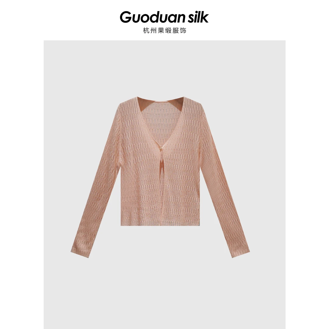 夏季新款亚麻长袖针织衫修身 MJJ3-25052