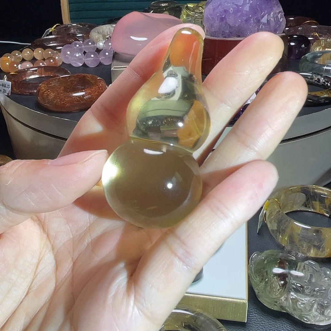 未镶嵌水晶吊坠(赠链)吊坠