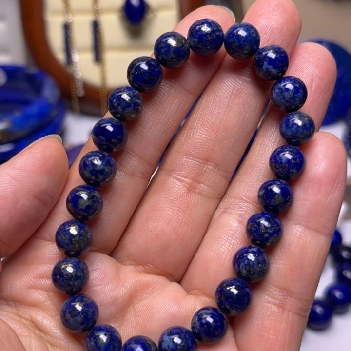 青金石手串未镶嵌手串8m m