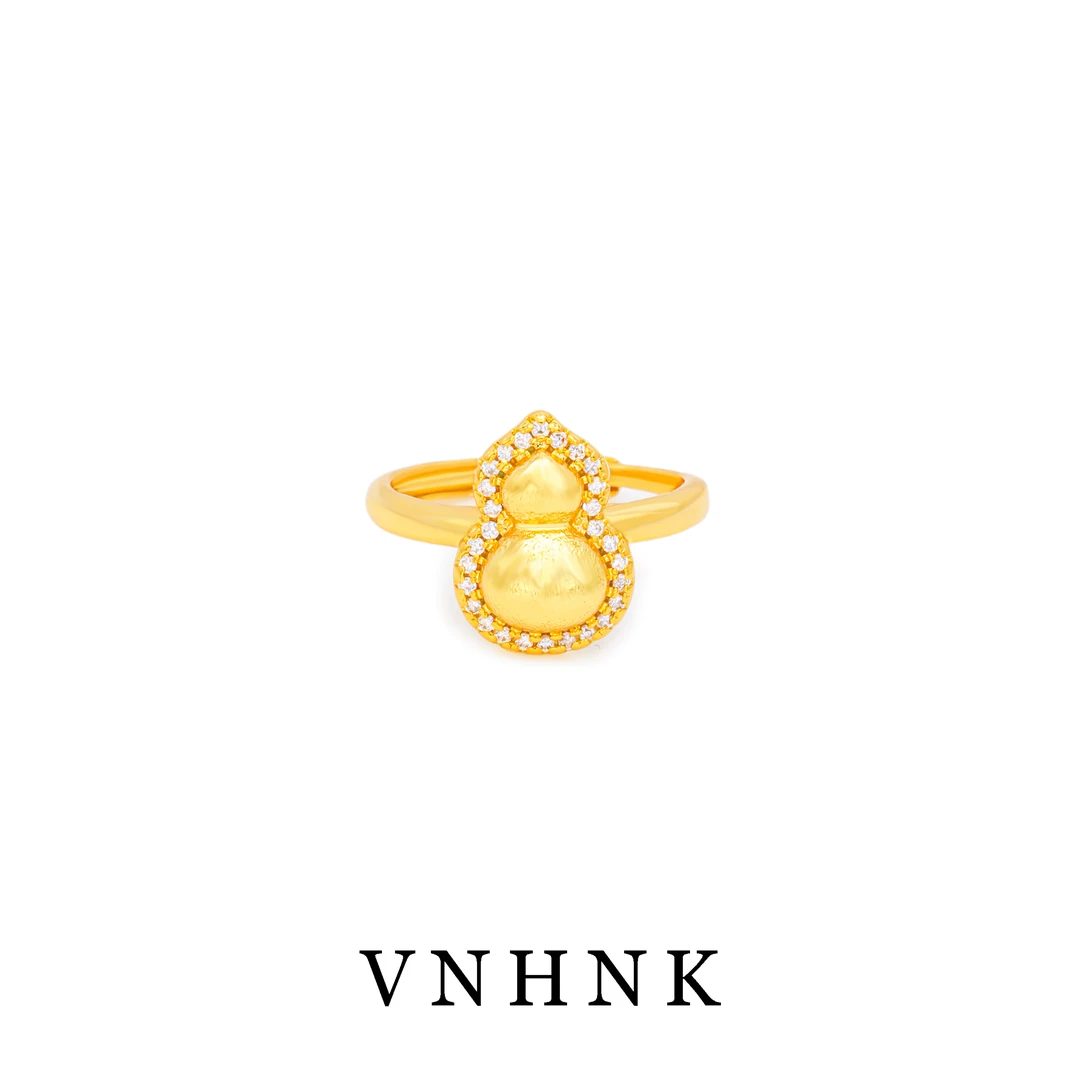 铜合金戒指 美可儿   H333   金色时尚气质百搭戒指预售