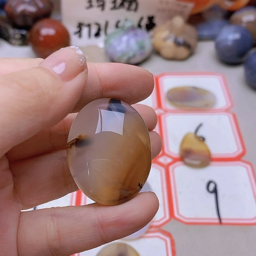 【闪购商品】未镶嵌玛瑙/玉髓珠宝半成品梦*