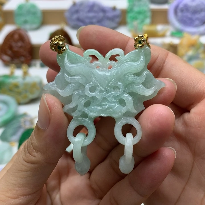 颈饰未镶嵌翡翠翡翠