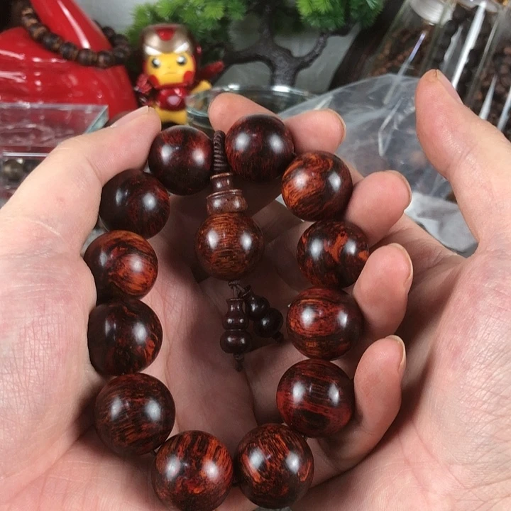 降真香手串/手链红降2.0红油芝麻点