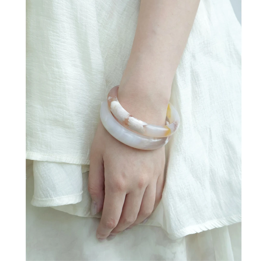 非金属陶瓷手镯 【龙炁觉醒】高级气质冰透手镯