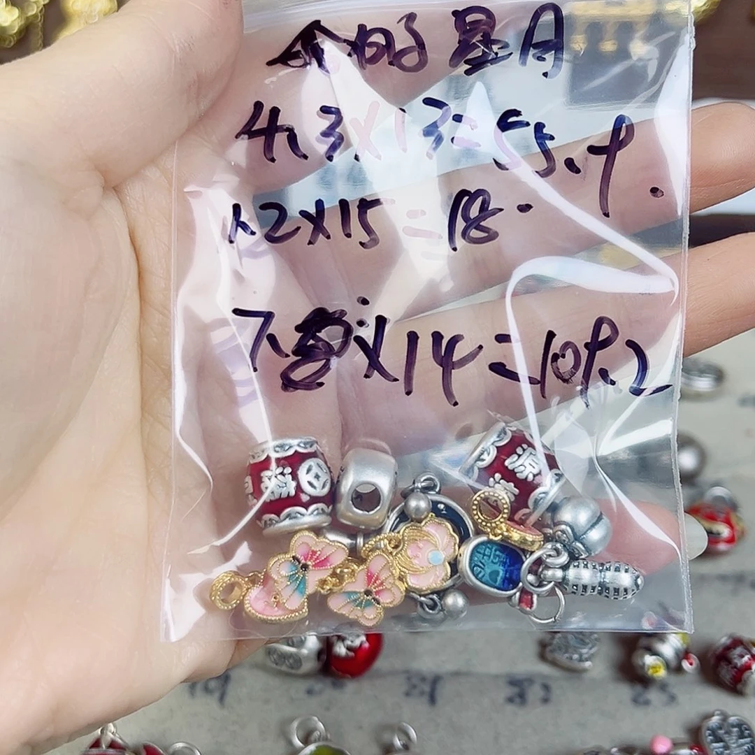 珐琅足银足银配件