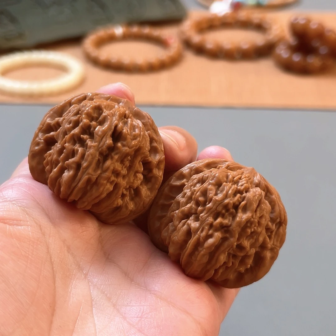 桃核把件43×41尺蓟县四座楼CN01366已打底