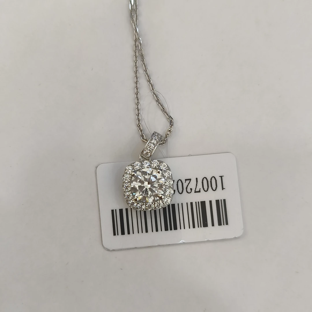 小方糖 铂金项链 pt950项链