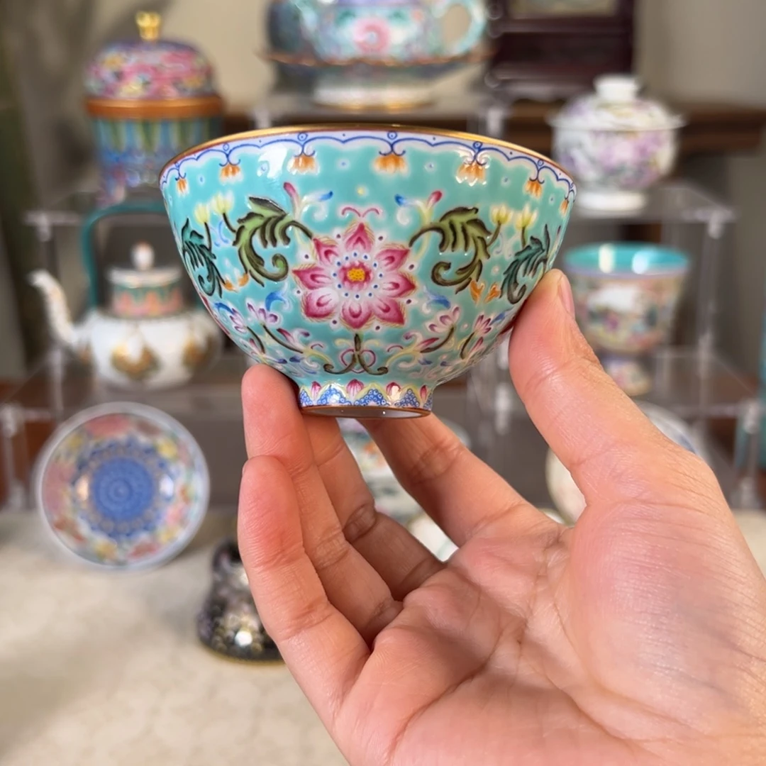 纯手工手绘 高端茶器