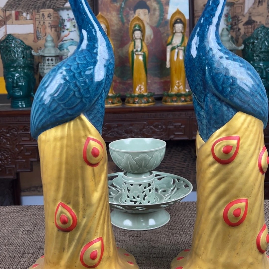 瓷片正能量陶瓷艺术品