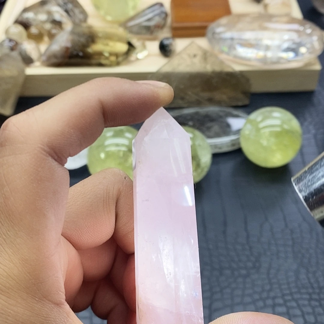 未镶嵌水晶珠宝半成品222水晶石