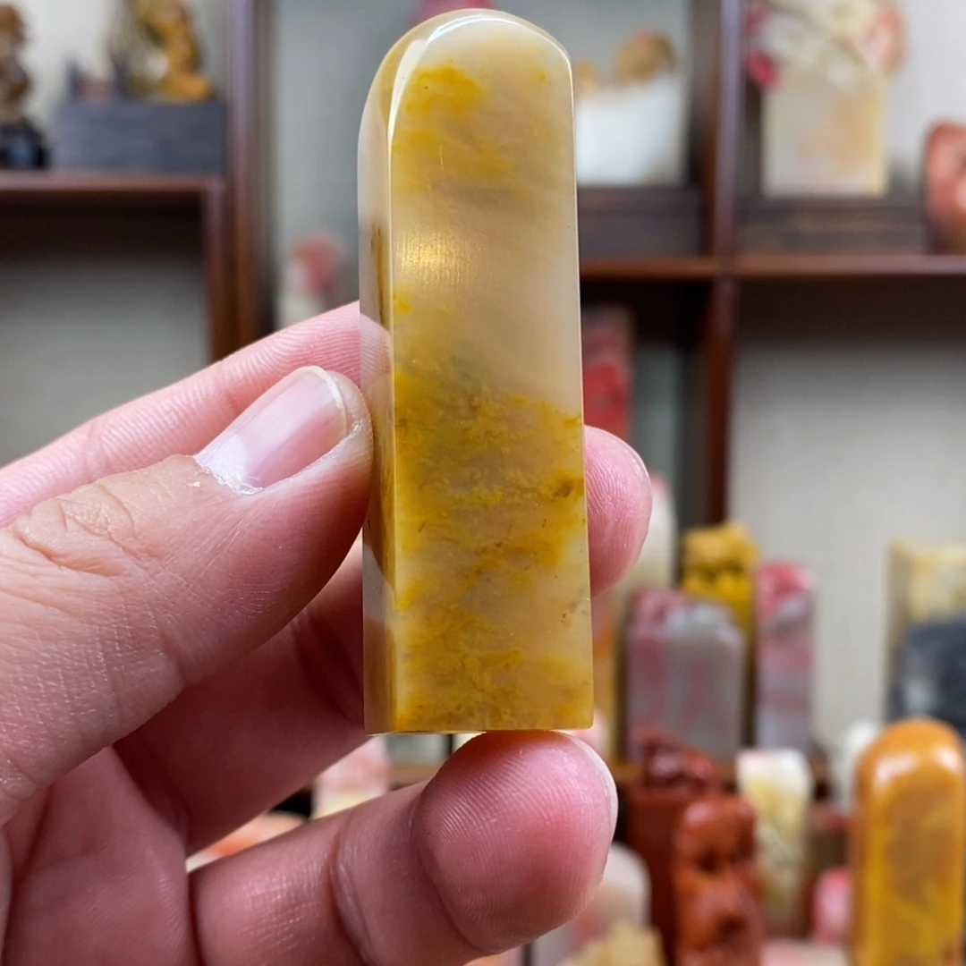 巴林石印石巴林石精品素章