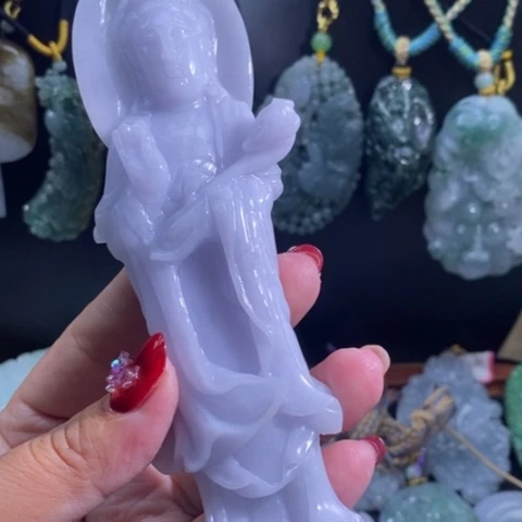 【闪购商品】颈饰未镶嵌翡翠观音