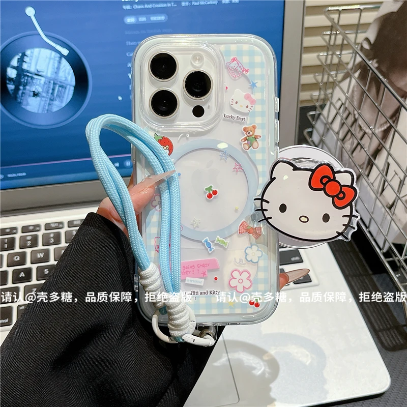 炫彩磁吸适用苹果16/iPhone/华为手机壳防摔15promax爆款pura70潮