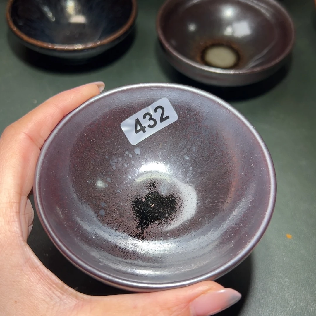 茶盏全手工原矿原釉建盏