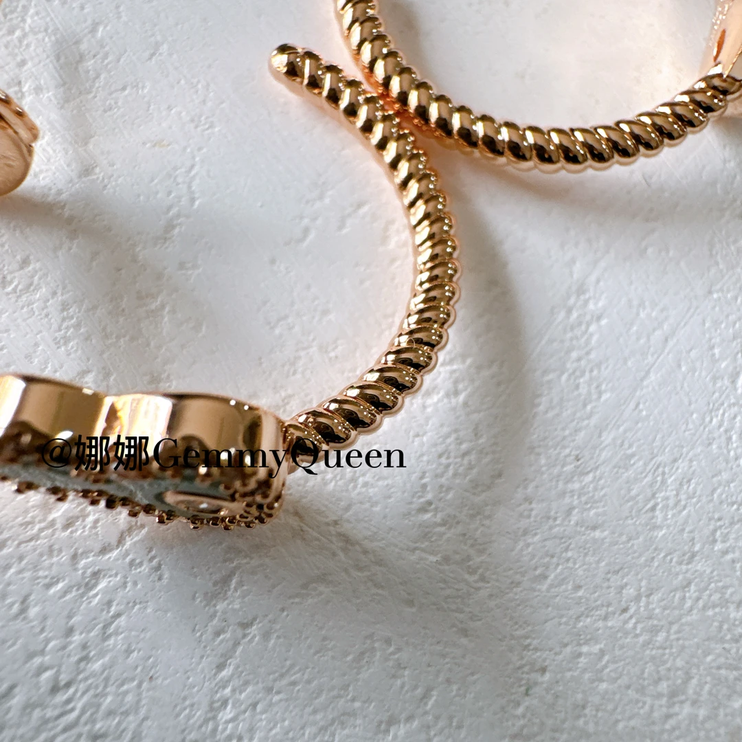 铜合金合成锆石耳饰 娜娜GemmyQueen耳环GQ07368