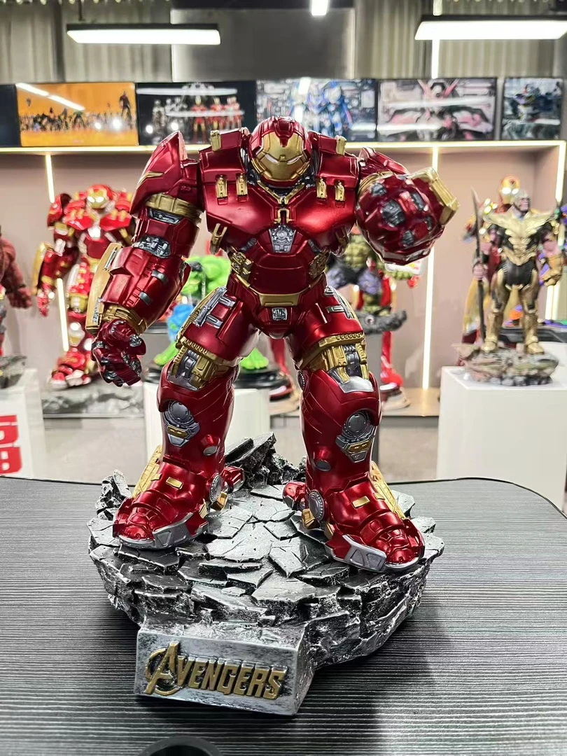 原色 反浩克树脂手办摆件