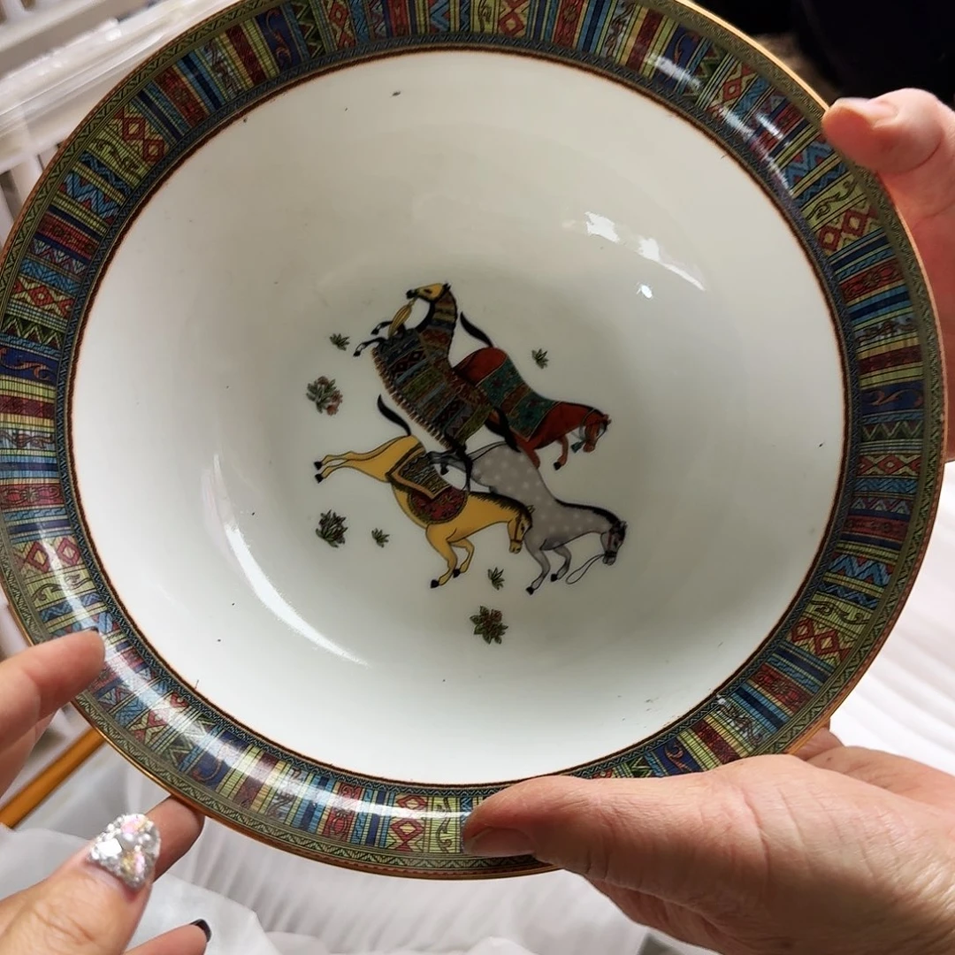 搪瓷骨瓷餐具家用高温陶瓷无标价格处理