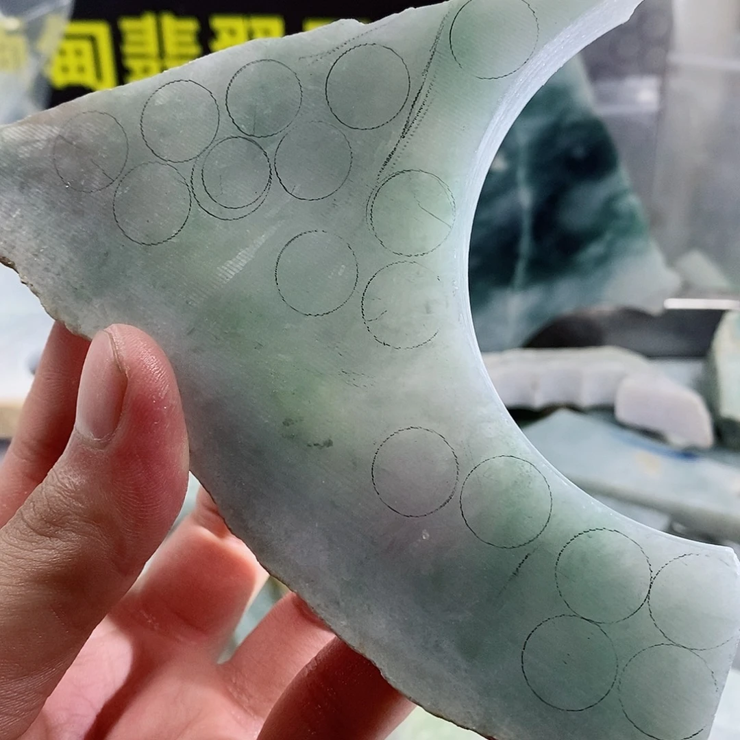 散珠翡翠天然缅甸翡翠a货3