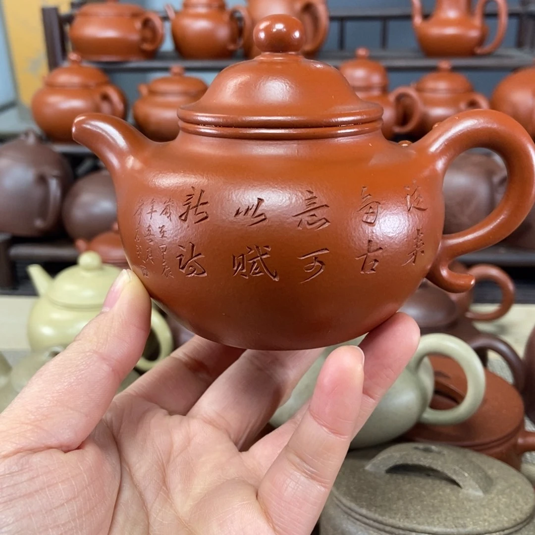紫砂茶壶只***夏全手工制作工艺流程原料制作方法