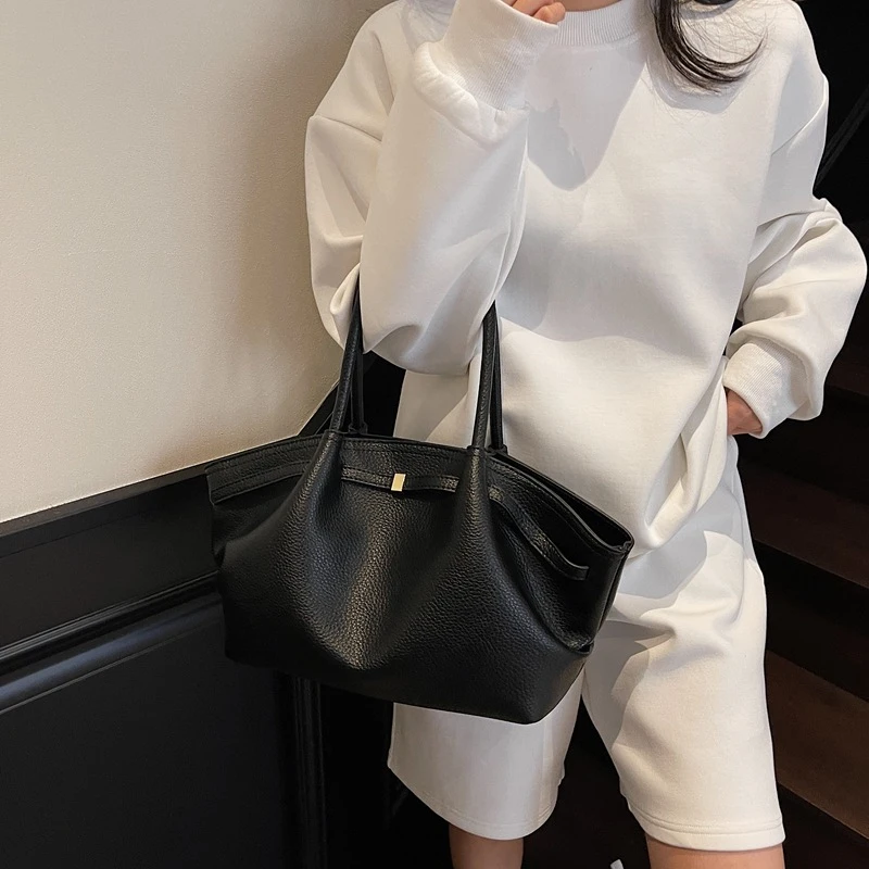 【新疆包邮】时尚日韩大容量托特包包女式2025新款质感通勤包手提