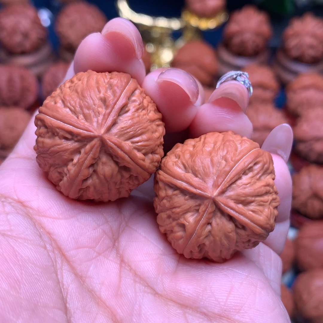 把件文玩核桃蚂蚁四棱