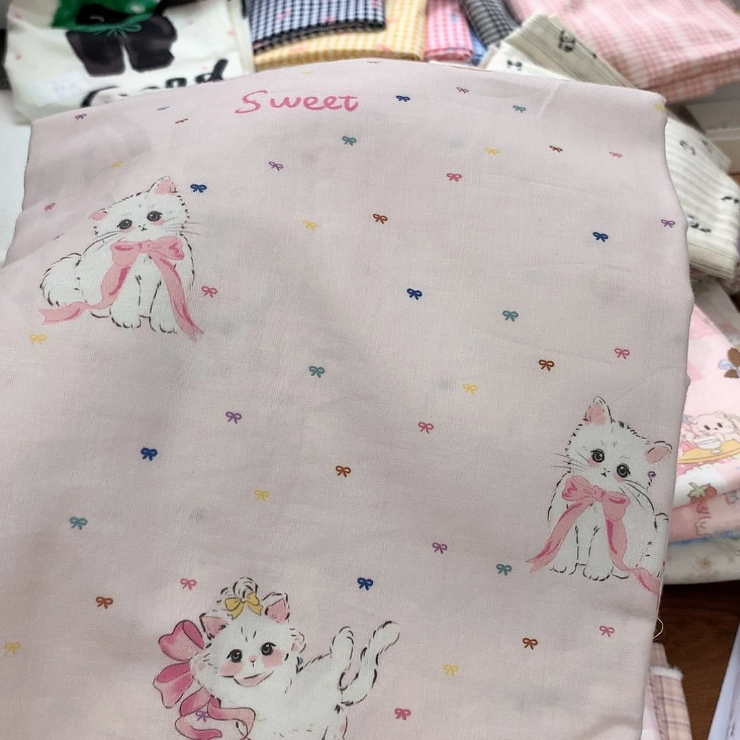 开***朵008全棉2.5米宽双层纱A类