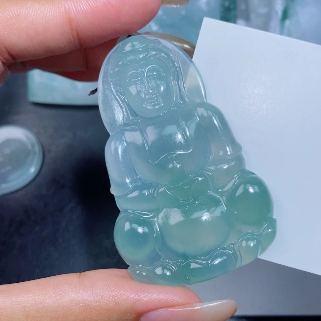 定制翡翠未镶嵌定制毛货翡翠挂件