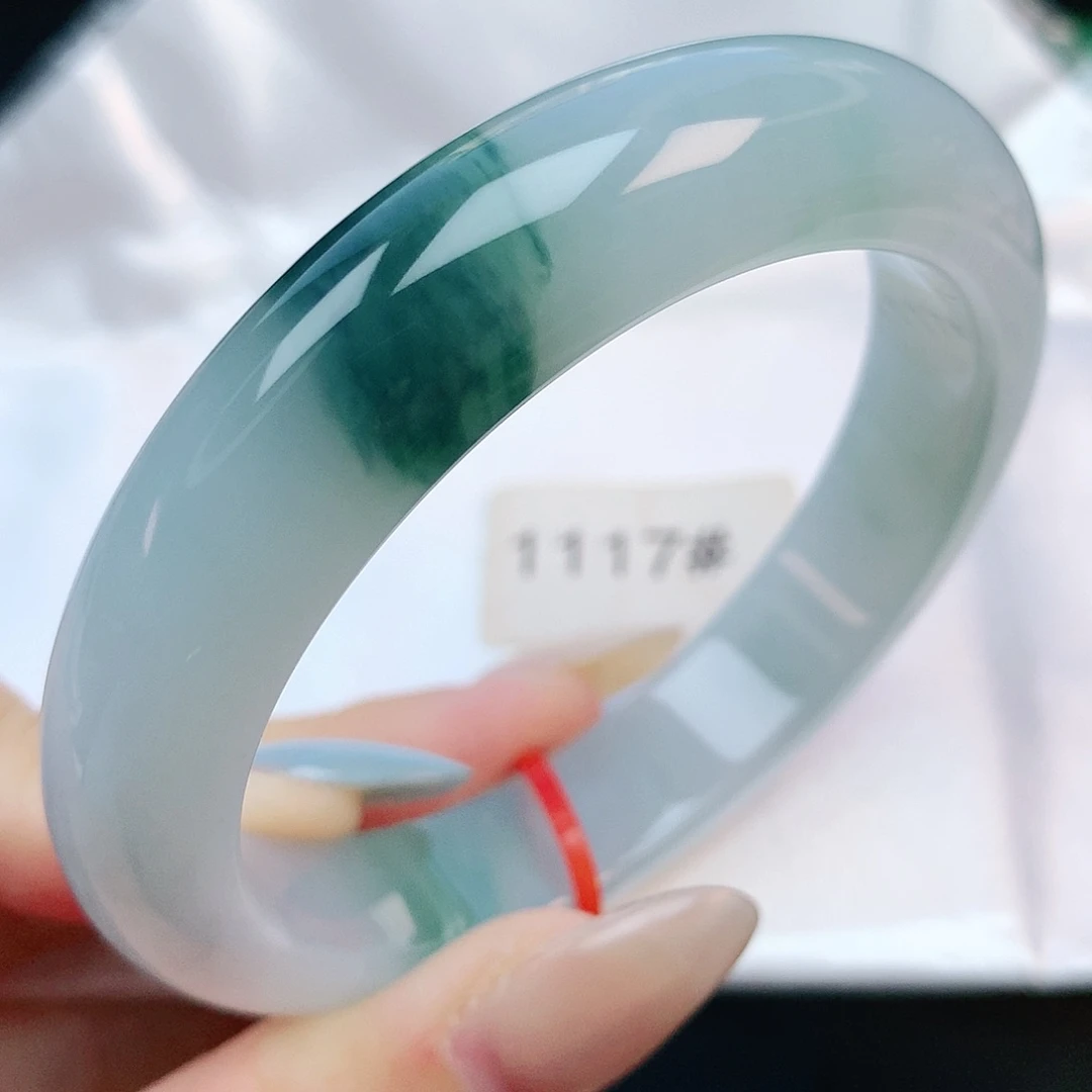 未镶嵌手镯翡翠57圈口881117