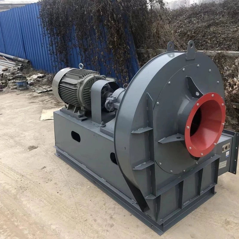9-19D型耐高温高压离心风机大功率物料输送工业除尘引风机