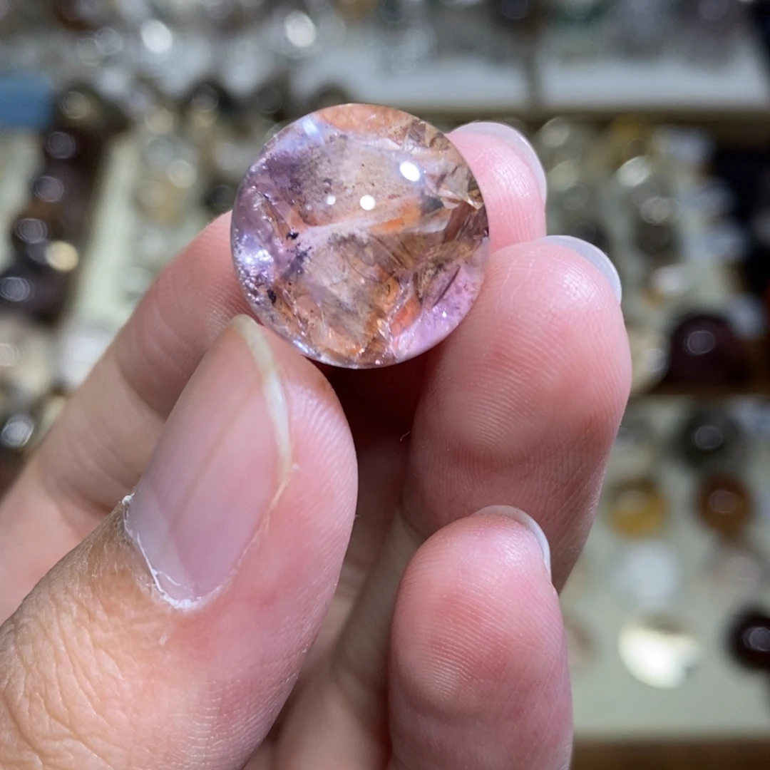 关***关未镶嵌珠宝半成品水晶16.9m