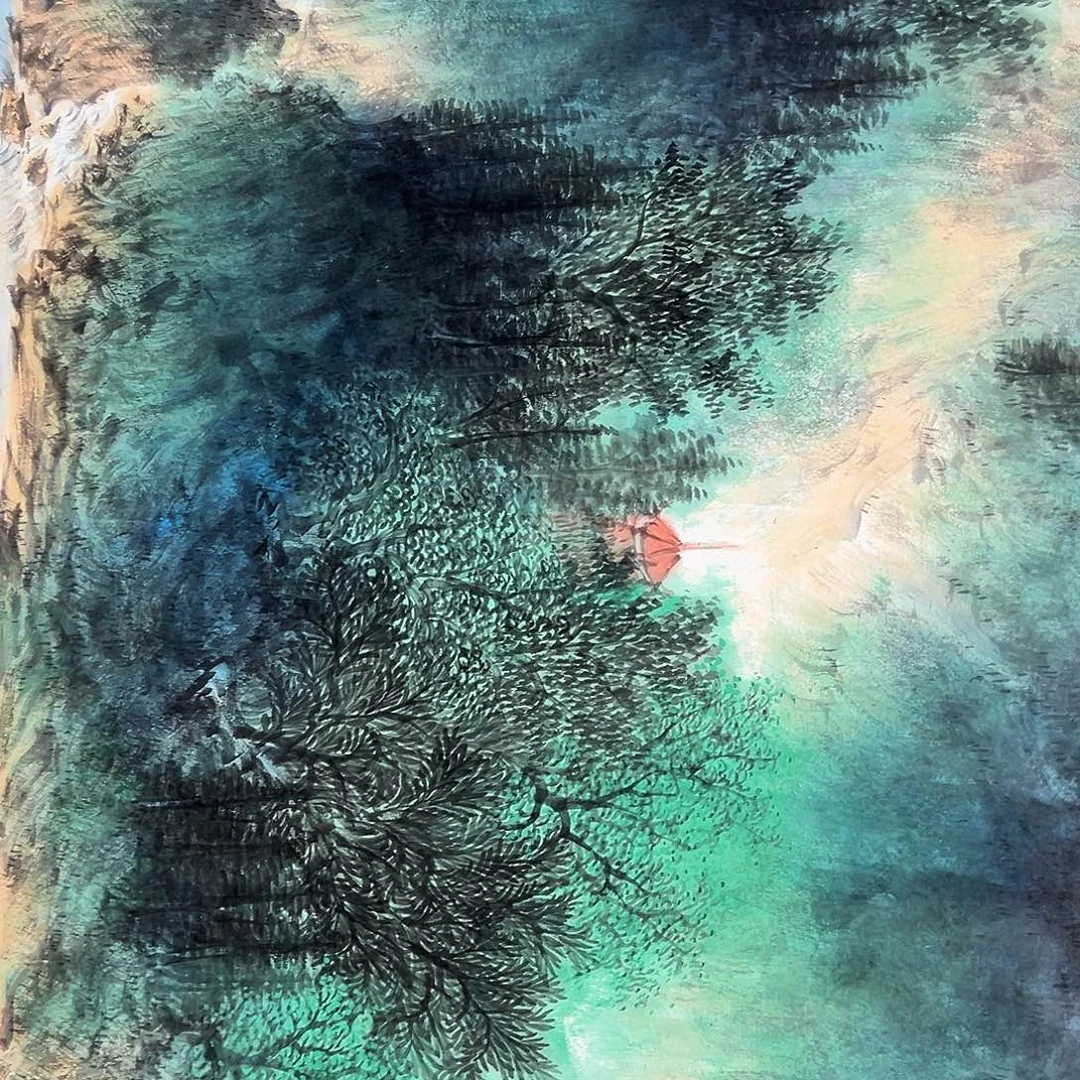 国画纯手绘作品欣赏