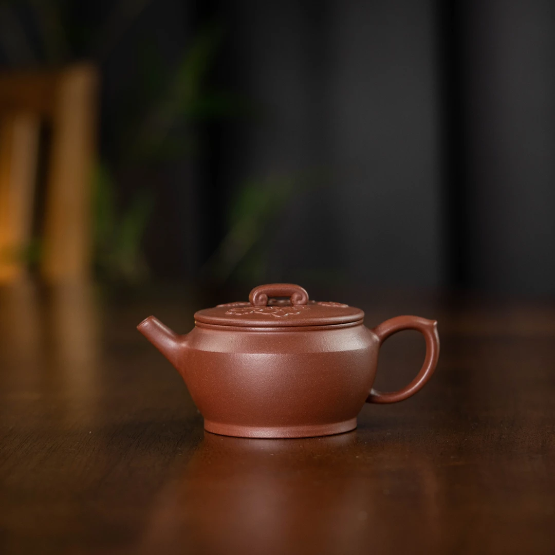 【花无缺系列】灼春 蒋梦迪制 底槽青135cc家用紫砂壶