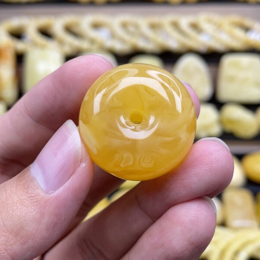 琥珀未镶嵌裸石琥珀蜜蜡
