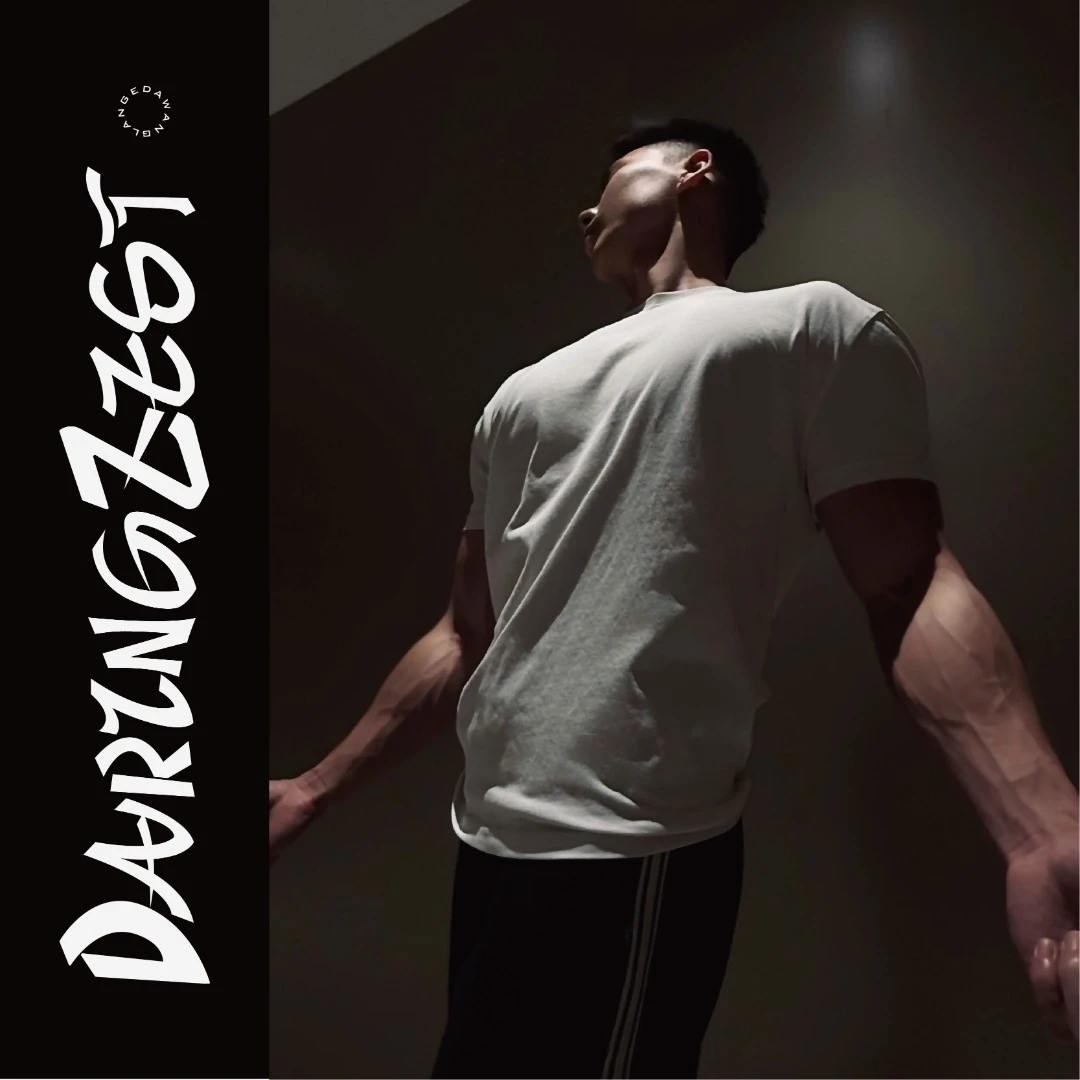 DZ 240克男士美式运动健身休闲训练纯色圆领透气半袖男子户外夏季