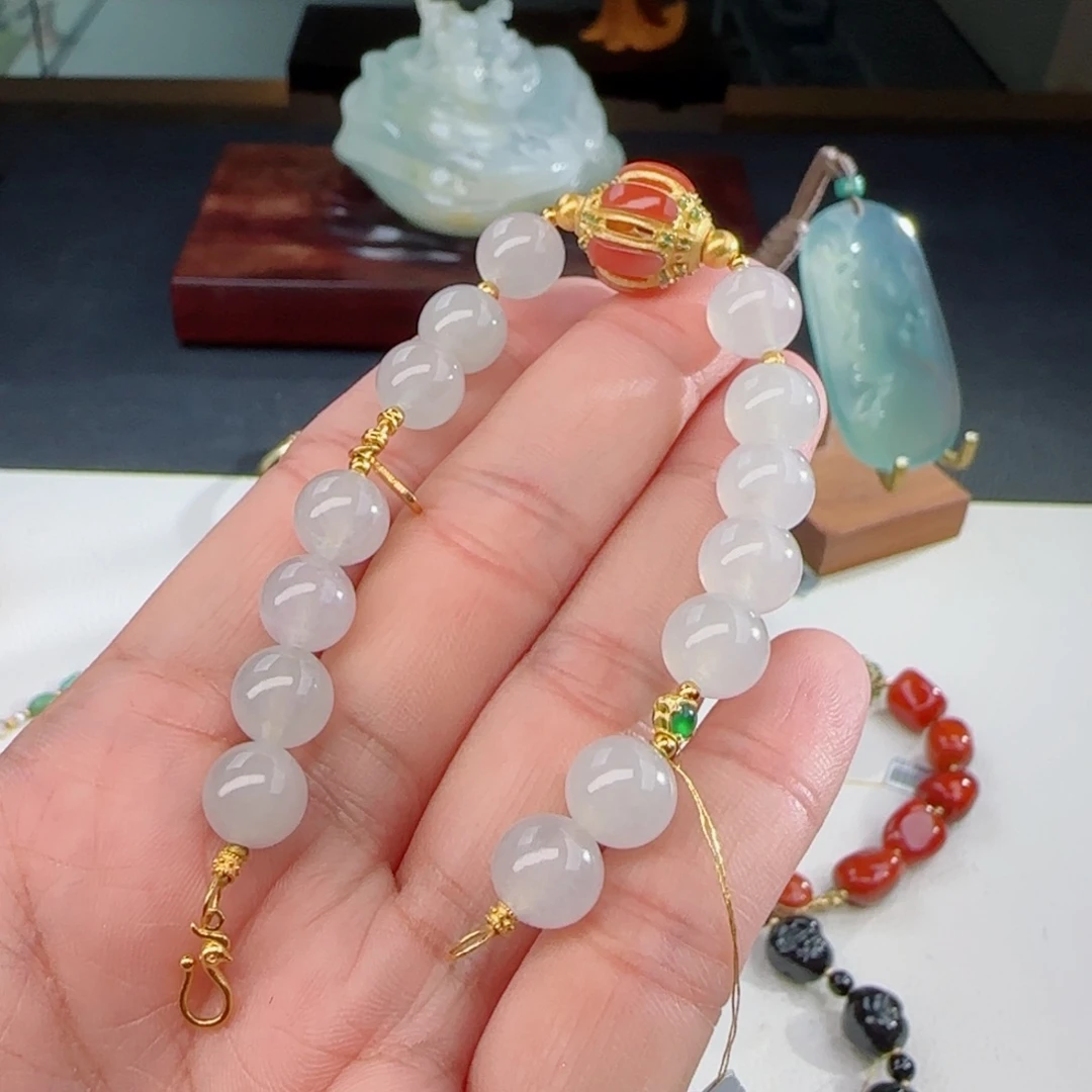 【闪购商品】翡翠手串未镶嵌堯