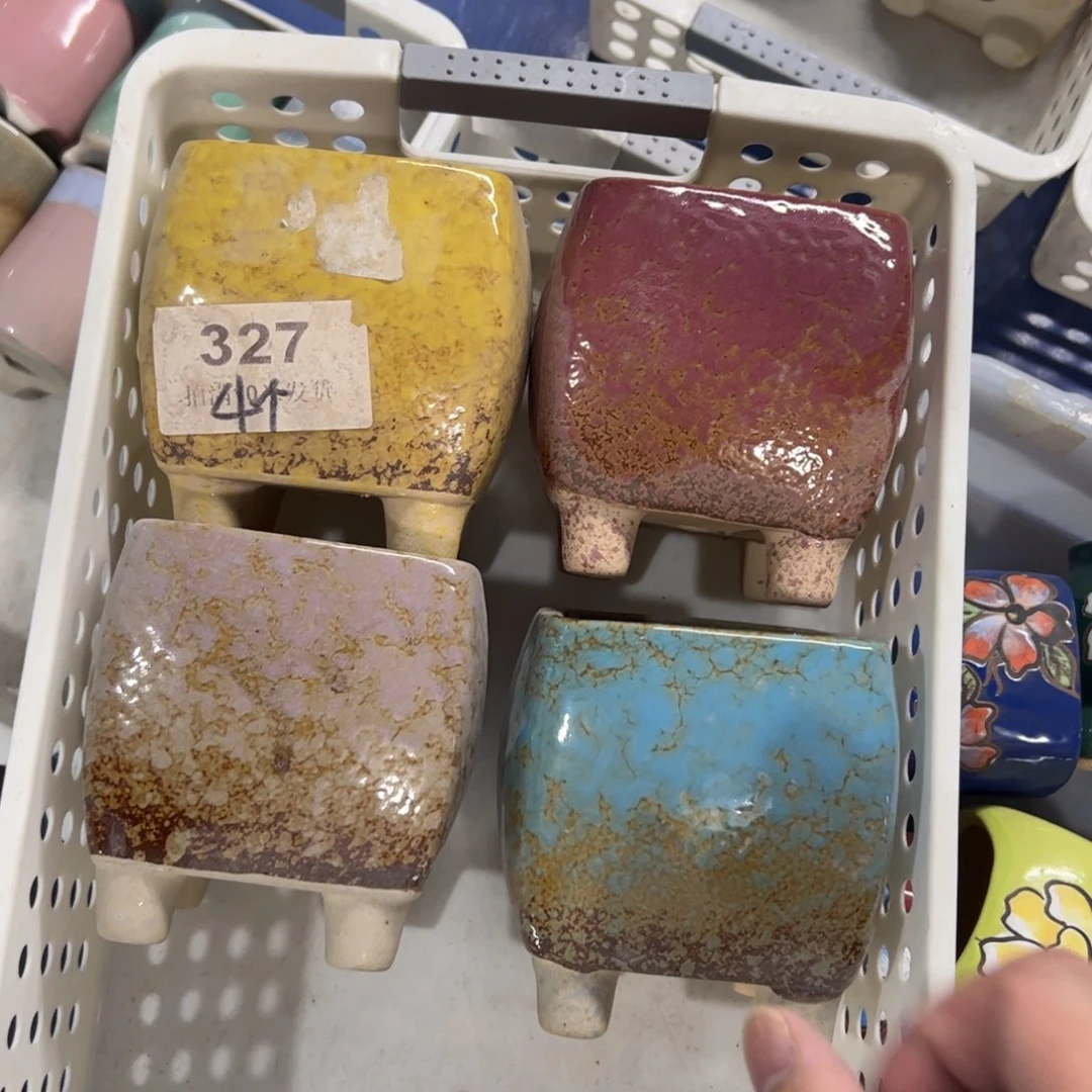 陶瓷多肉小花盆@@327