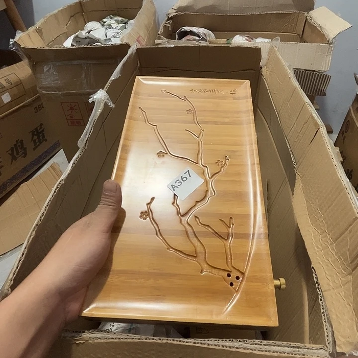 树***莓瓷片茶摆件工艺品摆件666
