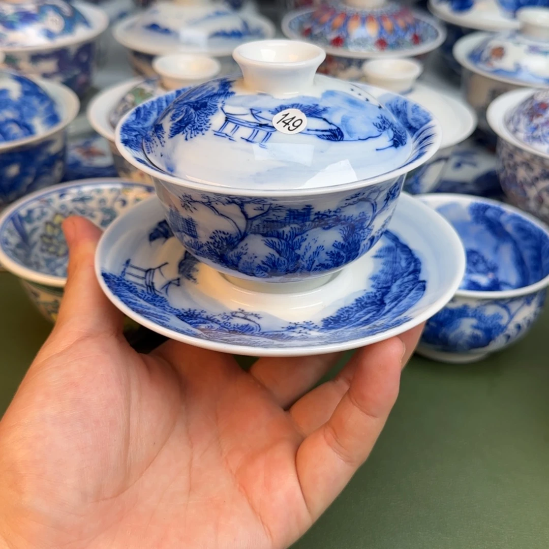 彦祖纯手工手绘茶具149