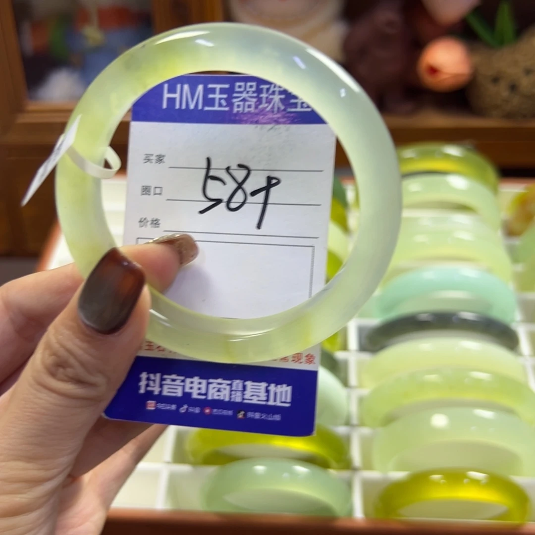 未镶嵌蛇纹石玉手镯124