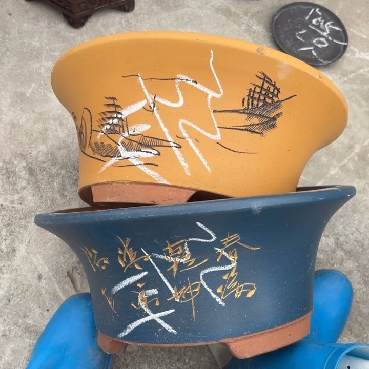紫砂花盆紫砂的颜色