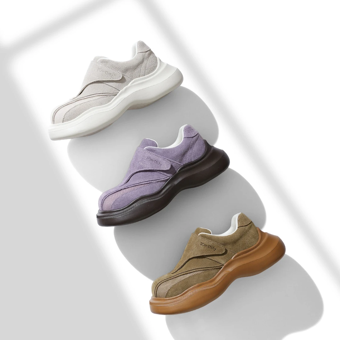 2025春款上新原创首发真皮单鞋敲软敲舒适防滑软底轻便女单鞋5L16