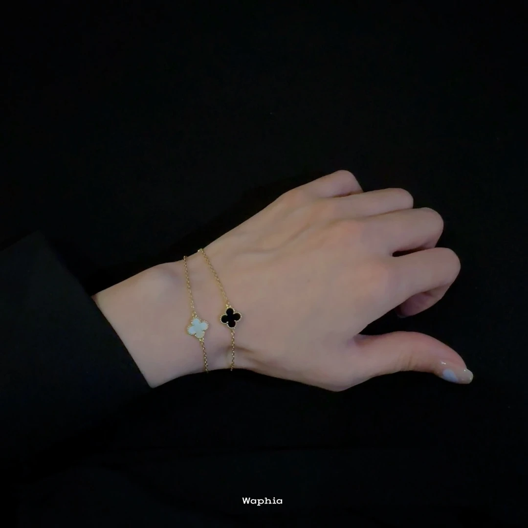 合金手链 Waphia经典时尚百搭轻奢【单花手链】  VC009